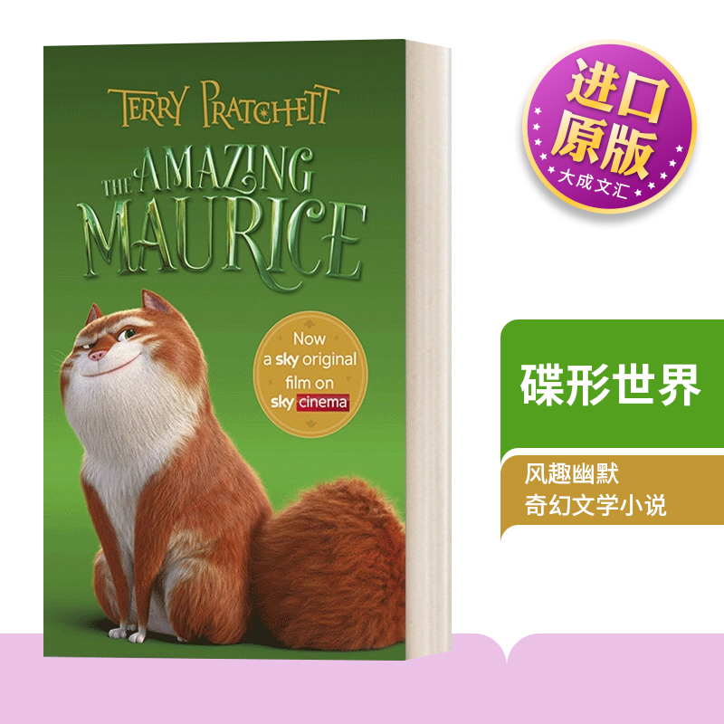 英文原版碟形世界猫和少年魔笛手