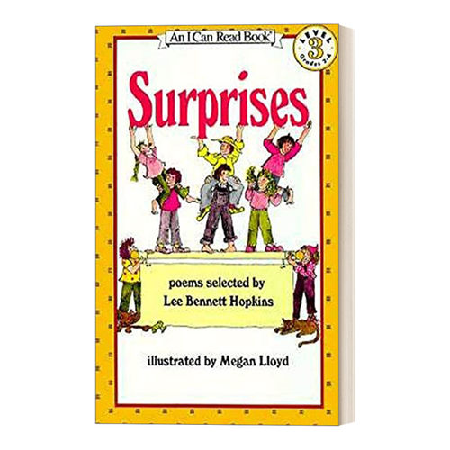 英文原版 Surprises 38 Poems about Almost Everything! 惊喜 38首儿童诗歌 I Can Read Level 3 分级阅读 英文版 进口英语书籍