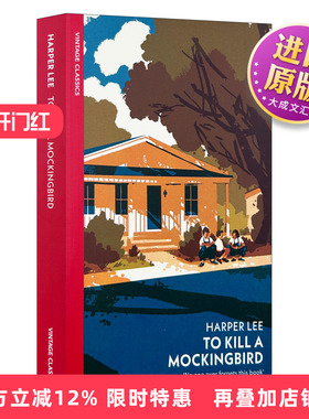 To Kill a Mockingbird 英文原版小说 杀死一只知更鸟 英文版世界经典名著 进口原版英语学习原著书籍 Harper Lee