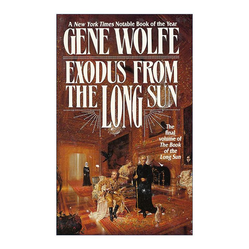 英文原版 Exodus From The Long Sun 长日之书4 出埃及记 终篇 吉恩沃尔夫 英文版 进口英语原版书籍