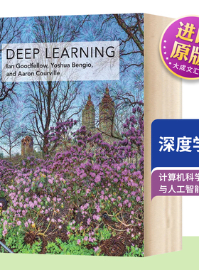深度学习 计算机科学与人工智能 英文原版 Deep Learning 英文版 Ian Goodfellow 进口原版英语书籍