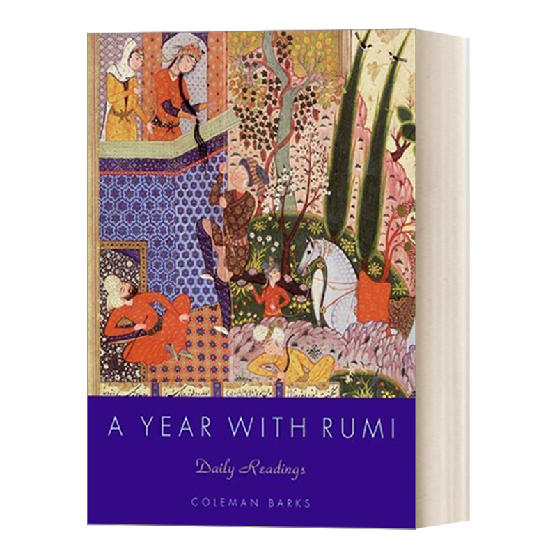 英文原版 A Year with Rumi 和鲁米在一起的一年 精装 Coleman Barks 英文版 进口英语原版书籍