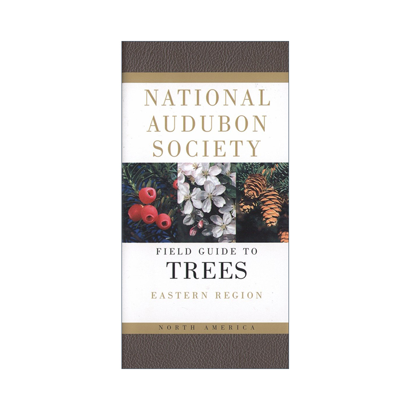 英文原版 National Audubon Society Field Guide to North American Trees 全美奥杜邦协会北美东部地区树木野外指南 英文版
