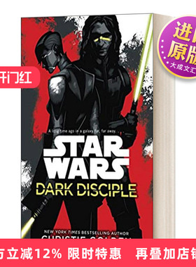 英文原版 Star Wars Dark Disciple 星球大战正史小说 黑暗门徒 英文版 进口英语原版书籍