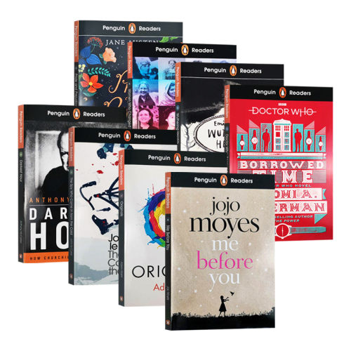英文原版书籍 企鹅兰登YA小说分级读物8册 Penguin Reader Level 4-5-6-7