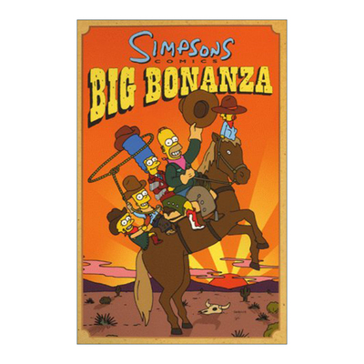 辛普森一家漫画合集伯南扎牛仔