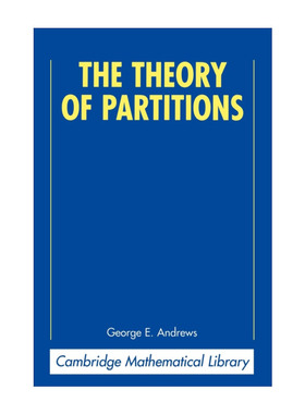 英文原版 The Theory of Partitions 分拆理论 George E. Andrews 剑桥数学百科及应用系列 英文版 进口英语原版书籍