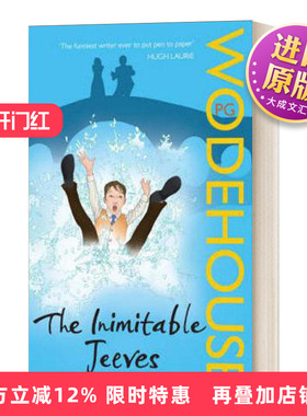 英文原版 The Inimitable Jeeves 万能管家吉夫斯系列 无与伦比的吉夫斯 英文版 进口英语原版书籍 英语小说