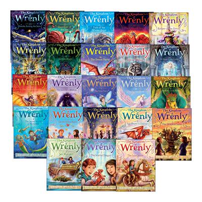 英文原版 The Kingdom of Wrenly 儿童魔法故事 Wrenly王国系列1-23册套装 星间之梦 海洋守护者 午夜钟声 英文版 进口原版书籍