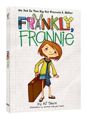英文原版 Frankly  Frannie 坦率点 弗兰妮1 英文版 儿童章节桥梁读物 进口英语原版书籍