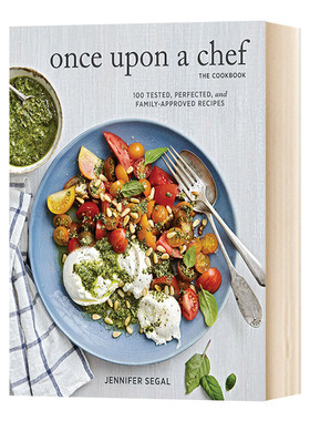 曾有一位大厨 英文原版 Once Upon a Chef 厨房饮食做菜教程 Jenn Segal的家庭友好健康食谱菜谱 英文版 进口英语书籍