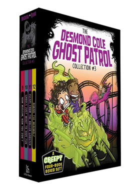 英文原版 The Desmond Cole Ghost Patrol Collection 3 德斯蒙德科尔幽灵巡逻队9-12盒装 初级章节书 英文版 进口英语原版书籍