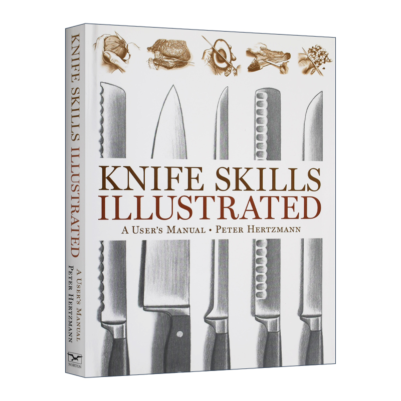英文原版 Knife Skills Illustrated 刀具技能说明 用户手册 英文版 进口英语原版书籍