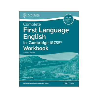 英文原版 Complete First Language English For Cambridge IGCSE Workbook 牛津剑桥国际IGCSE考试教材 英语为母语练习册 第二版