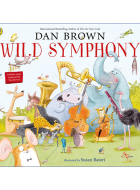 英文原版 Wild Symphony 野外交响乐 丹·布朗绘本 平装 英文版 进口英语原版书籍