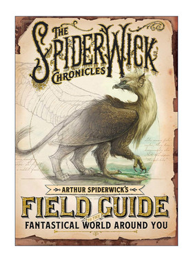 英文原版 Arthur Spiderwick's Field Guide to the Fantastical World Around You 奇幻精灵事件簿 精装 英文版进口英语原版书籍