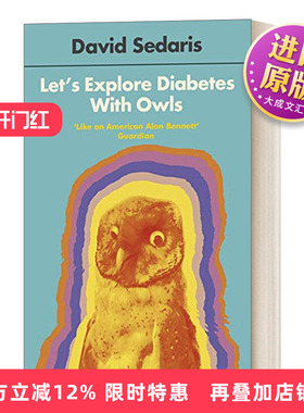 英文原版 Let's Explore Diabetes With Owls 与猫头鹰一起检查糖尿病 英文版 戴维·塞达里斯 David Sedaris 进口英语原版书籍