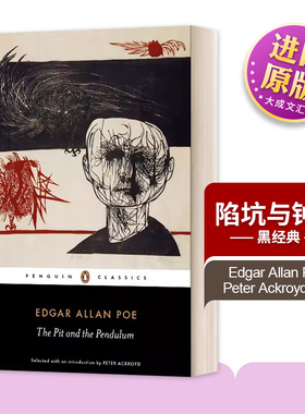 陷坑与钟摆 黑经典 英文原版小说 The Pit and the Pendulum 爱伦坡 英文版 Edgar Allan Poe,Peter Ackroyd 进口英语原版书籍