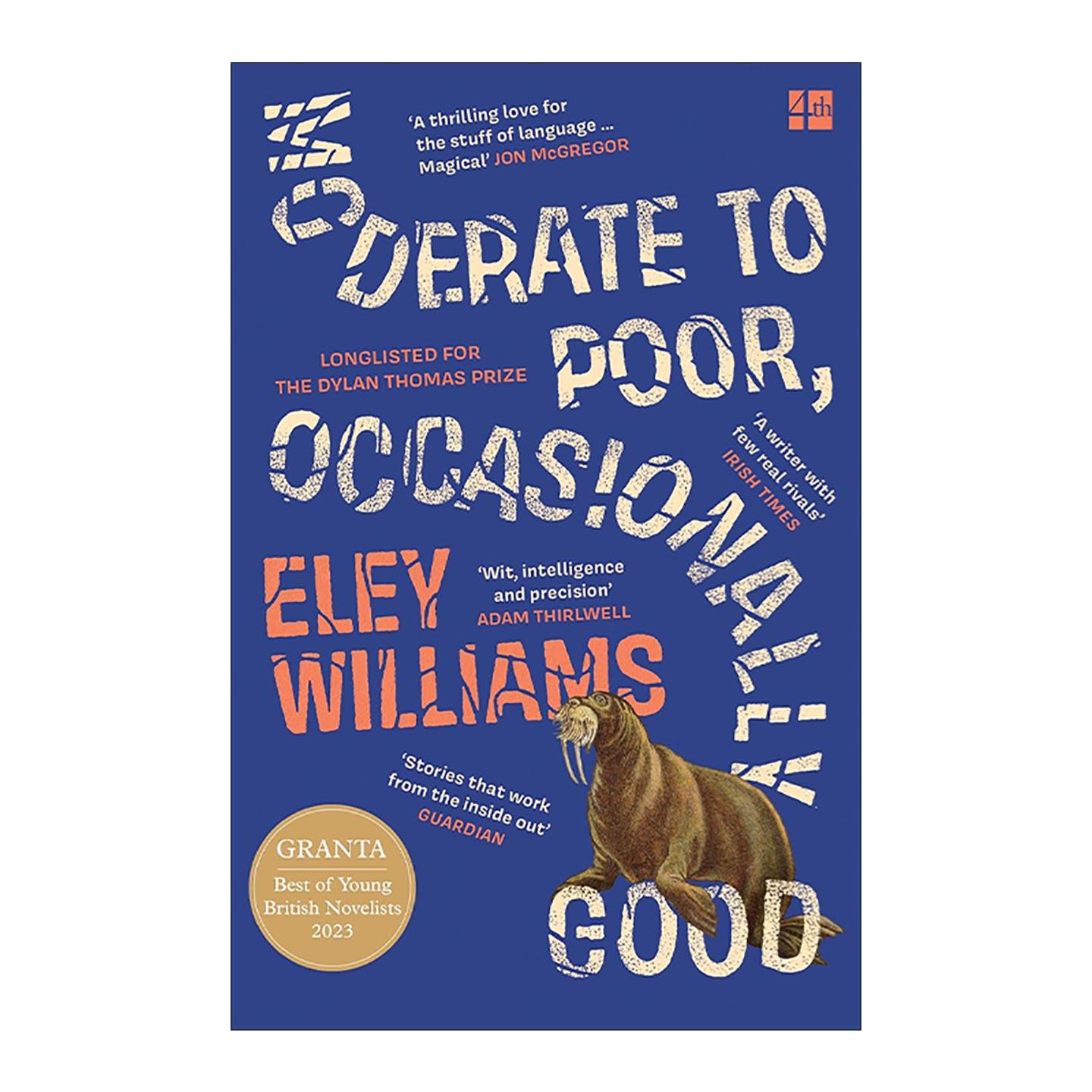 英文原版 Moderate to Poor Occasionally Good 平凡生活 偶有微光 Eley Williams故事集 格兰塔英国青年小说家 英文版