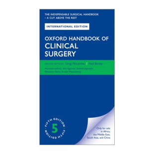 英文原版 Oxford Handbook of Clinical Surgery 牛津临床外科手册 英文版 进口英语原版书籍