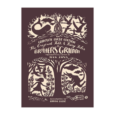 英文原版 The Original Folk and Fairy Tales of the Brothers Grimm 格林童话初版全集 精装收藏版 英文版 进口英语原版书籍