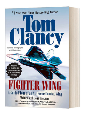 英文原版 Fighter Wing Tom Clancy's Military Referenc Book 3 航空联队之旅 一个空军战斗联队的导游 英文版 进口英语原版书籍