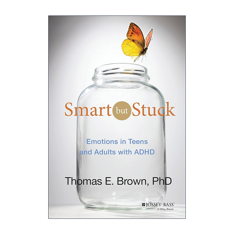 英文原版 Smart But Stuck 青少年与成年人多动症患者的情绪 精装 英文版 进口英语原版书籍