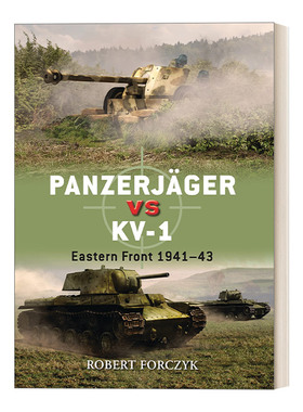 英文原版 Panzerjager vs KV-1 德国黄鼠狼坦克歼击车对战苏联KV-1重型坦克 对战历史 英文版 进口英语原版书籍