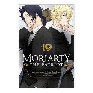 莫里亚蒂 书籍 The 进口英语原版 英文版 漫画卷十九 忧国 Vol.19 Patriot Moriarty 英文原版