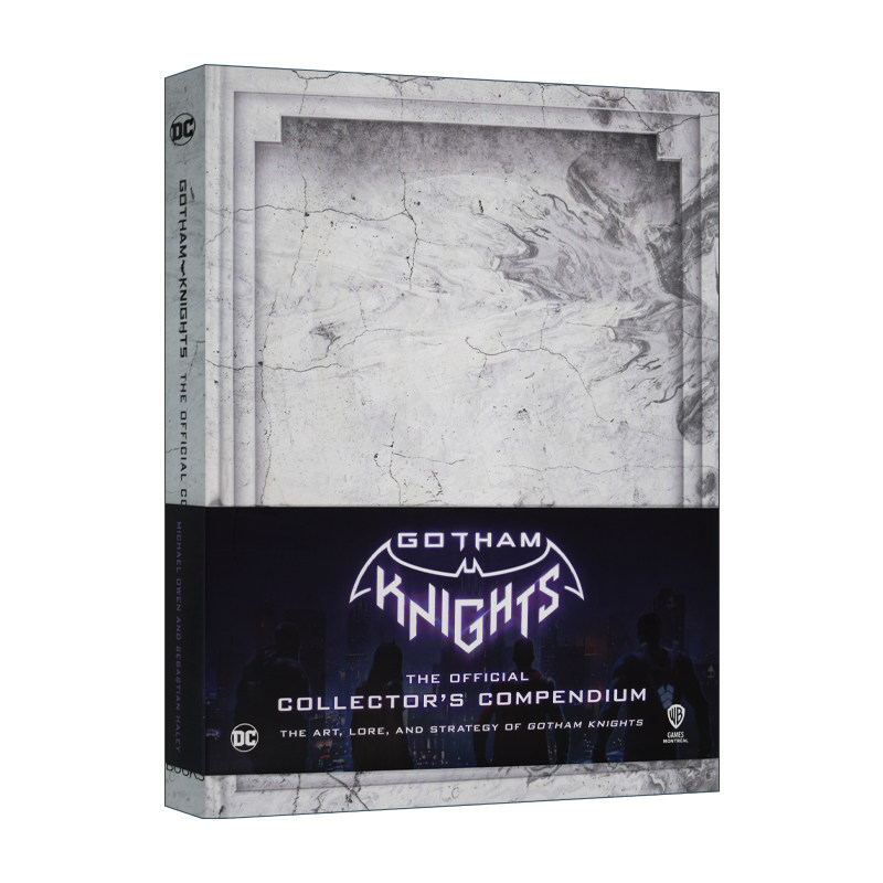 英文原版 Gotham Knights The Official Collector's Compendium 蝙蝠侠哥谭骑士 游戏设定集及攻略 精装 英文版 进口英语原版书籍