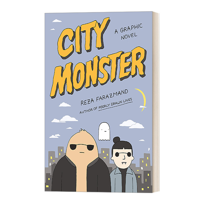 英文原版 City Monster 城市怪物 幽默科幻漫画 Reza Farazmand 英文版 进口英语原版书籍