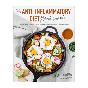 英文原版 The Anti-Inflammatory Diet Made Simple 抗炎饮食简单食谱 英文版 进口英语原版书籍