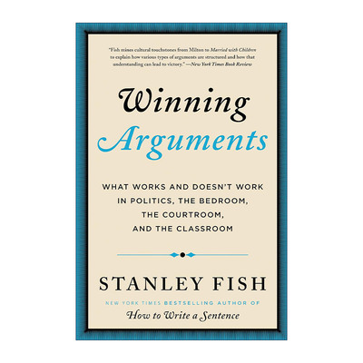 英文原版 Winning Arguments 赢得辩论 Stanley Fish 英文版 进口英语原版书籍