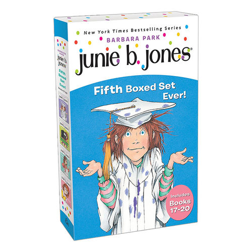 英文原版 Junie B Jones Fifth Box Set Ever 17-20 朱尼琼斯17-20册盒装 第五套 英文版 进口英语原版书籍儿童图书