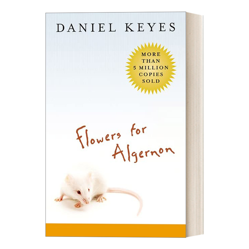 英文原版 Flowers for Algernon 献给阿尔吉侬的花束 大平装 英文版 进口英语原版书籍 书籍/杂志/报纸 文学小说类原版书 原图主图