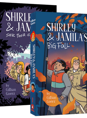 英文原版 Shirley & Jamila 雪莉和贾米拉系列2册 儿童侦探推理小说 反校园暴力少年课外阅读全彩漫画 Gillian Goerz 英文版进口书