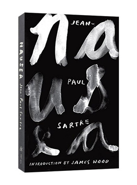 英文原版小说 Nausea 恶心 诺贝尔文学家得主 让-保罗·萨特 英文版 进口英语原版书籍