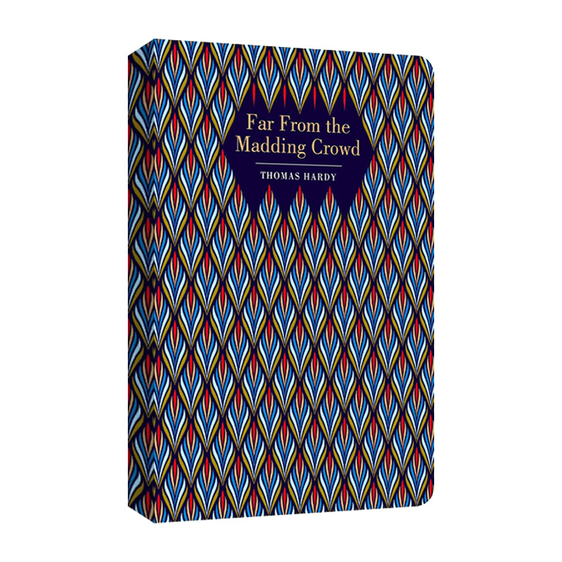 英文原版 Far from the Madding Crowd 远离尘嚣 浮雕封面高颜值装帧设计 Thomas Hardy 精装Chiltern Classic 英文版 进口英语书