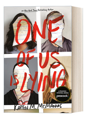 英文原版 One of Us Is Lying 我们中有一个在撒谎 青少年惊悚推理小说 精装 Karen M. McManus 英文版 进口英语原版书籍