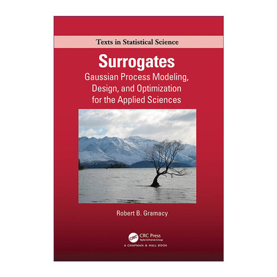 英文原版 Surrogates 替代品 应用科学的高斯过程建模 设计和优化 英文版 进口英语原版书籍