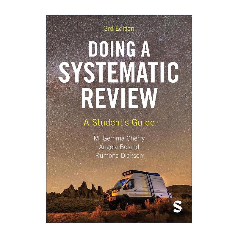 英文原版 Doing a Systematic Review 如何做系统综述 学生指南 英文版 进口英语原版书籍