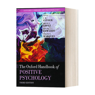 The 进口英语原版 Handbook 书籍 Psychology Positive 英文原版 英文版 牛津积极心理学手册 Oxford