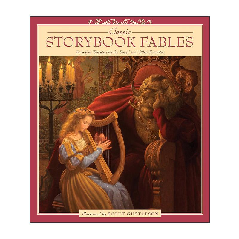 英文原版 Classic Storybook Fables 经典寓言故事集 精装 著名插画家Scott Gustafson 英文版 进口英语原版书籍