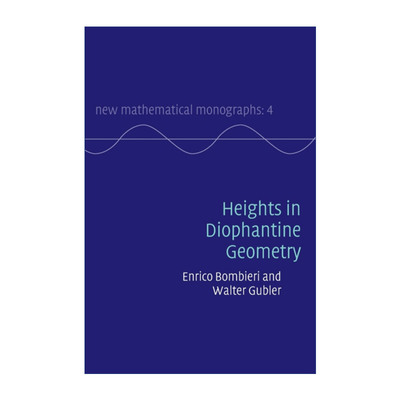 英文原版 Heights in Diophantine Geometry 丢番图几何中的高度 剑桥新数学专著系列 英文版 进口英语原版书籍