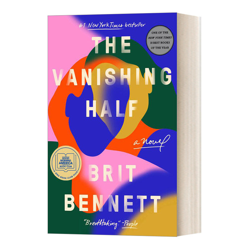 英文原版 the vanishing half a novel 消失的另一半 纽约时报年度