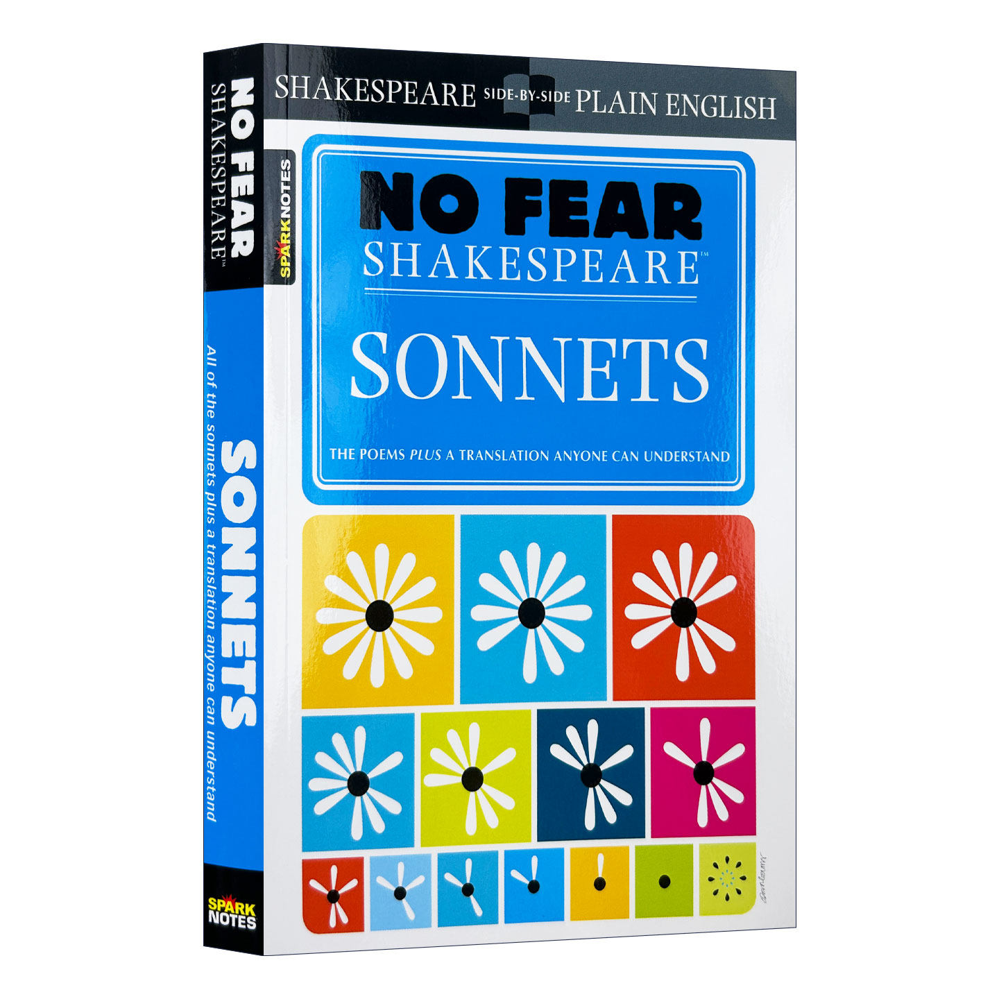 英文原版 Sonnets No Fear Shakespeare 无惧莎士比亚 十四行诗 别怕莎士比亚 英文版 进口英语原版书籍