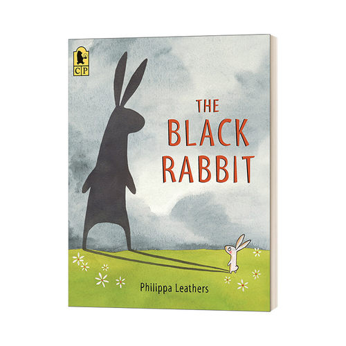 英文原版 The Black Rabbit 黑色的兔子 3-7岁儿童友谊主题动物绘本 Philippa Leathers 英文版 进口英语原版书籍
