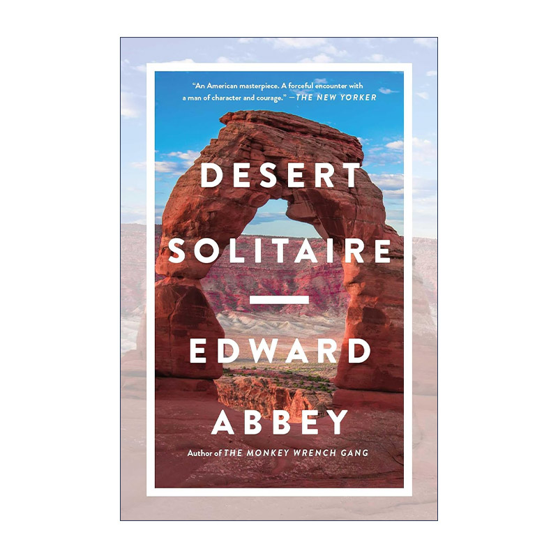 英文原版 Desert Solitaire 孤独的沙漠 英文版 进口英语原版书籍