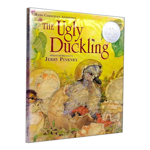 英文原版 The Ugly Duckling 丑小鸭 凯迪克银奖 精装绘本 安徒生 英文版 进口英语原版书籍