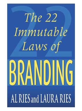 英文原版 The 22 Immutable Laws Of Branding 品牌22律 艾·里斯 劳拉·里斯 英文版 进口英语原版书籍